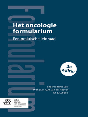cover image of Het oncologie formularium
